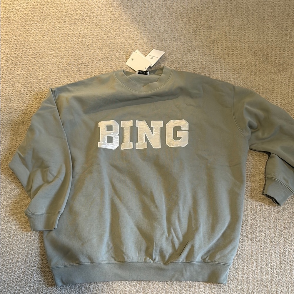 Anine Bing sweatshirt, nwt sz L